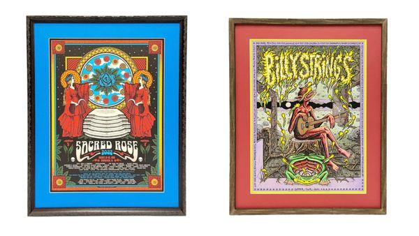 Limited edition music posters preserved for years to come!