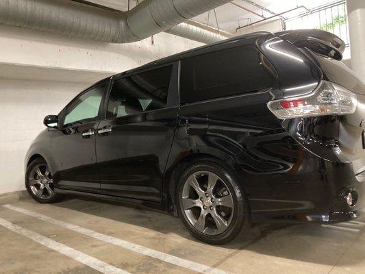 Washed and waxed Sienna