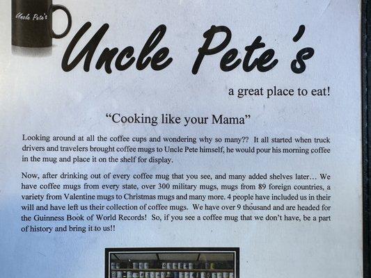 The Uncle Pete's Story.