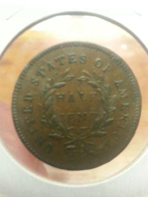 Reverse of 1794 Half Cent.