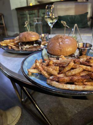 Wagyu Burger and Chipotle Fries