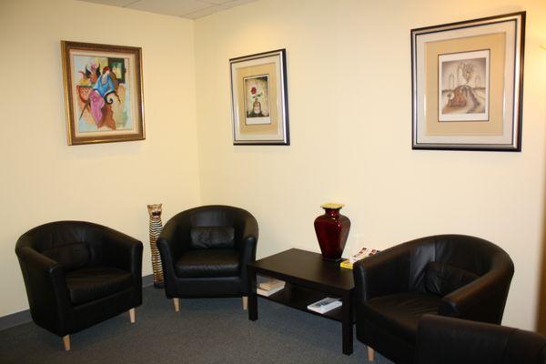 Reception area