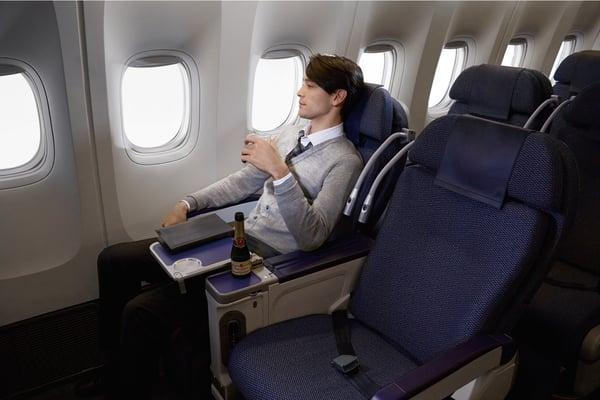 Premium Economy: Smart way to fly. 20% larger seats than Economy Class in a dedicated cabin.