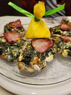 Oysters Rockefeller.