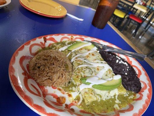 Seafood Enchiladas