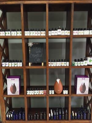 We have a full stock of essential oils, diffusers and bottles. Books on their way!