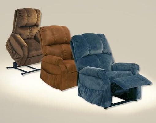 Made in the USA Lift and Recliner Chairs