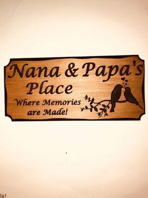 Personalized Wood Signs made from real Cedar high quality wood.