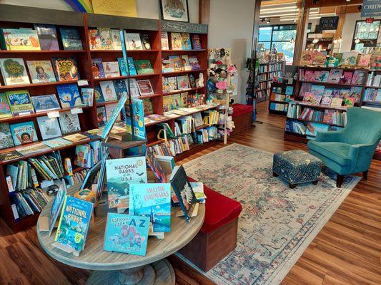 We have a large selection of children's books and gifts.