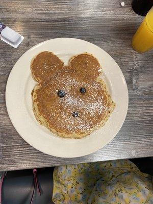 Mickey Mouse Pancake