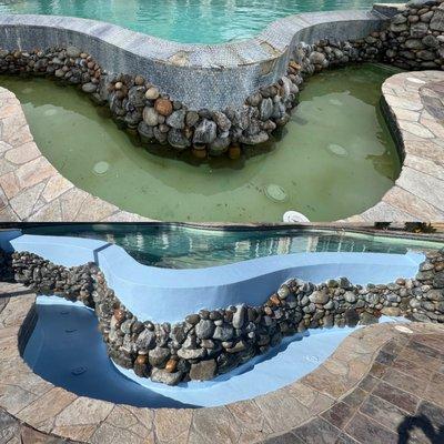 Swimming pool repair for the summer