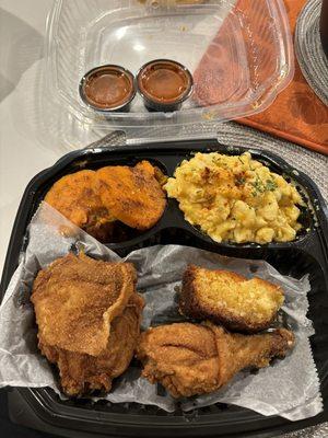 2 Piece Fried Chicken Dinner