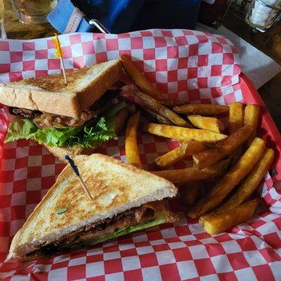 BLT and fries