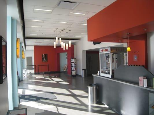 Lobby near concessions