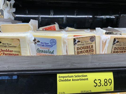 Why hasn't anyone tipped me off about the cheese section at Aldi's?