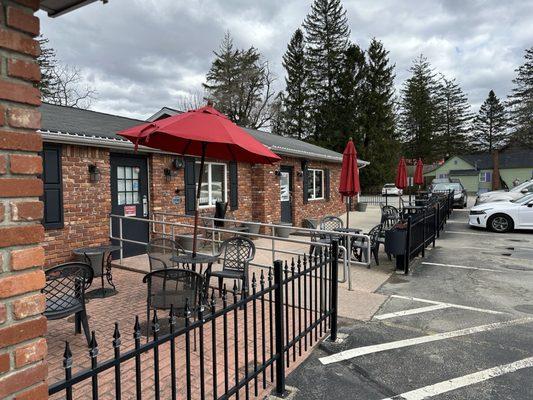 Patio dining