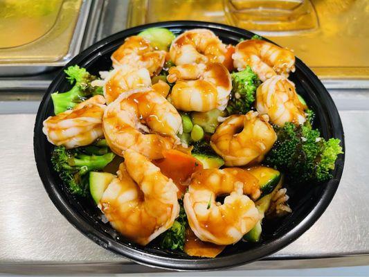 Shrimp Teriyaki Bowl