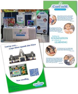 Trade Show Booth & Signage for a Private School