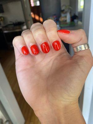 Gel manicure