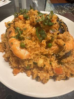 Arroz con mariscos