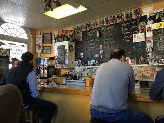 Can get crowded during the busy lunch and dinner times because the place is tiny with only about 15 seats.