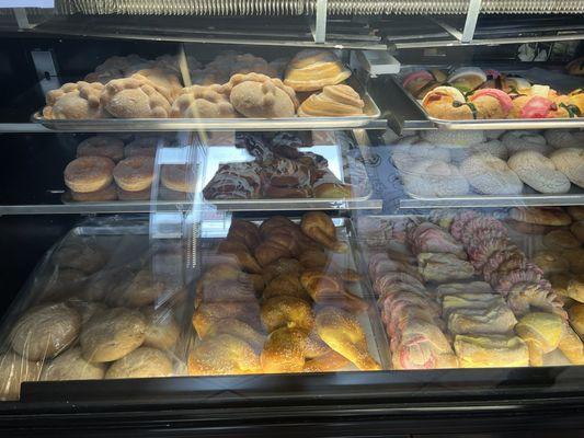 Variety of pastries to choose from