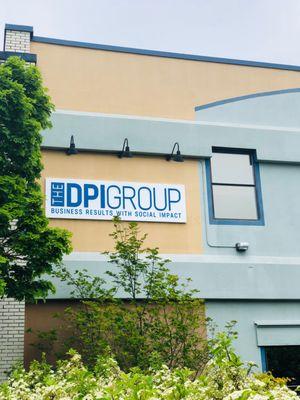 The DPI Group's headquarters is on the corner of NE MLK Jr. Blvd. and NE Alberta St. in Portland, Oregon.