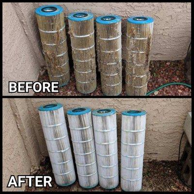 Cartridge Filter Clean