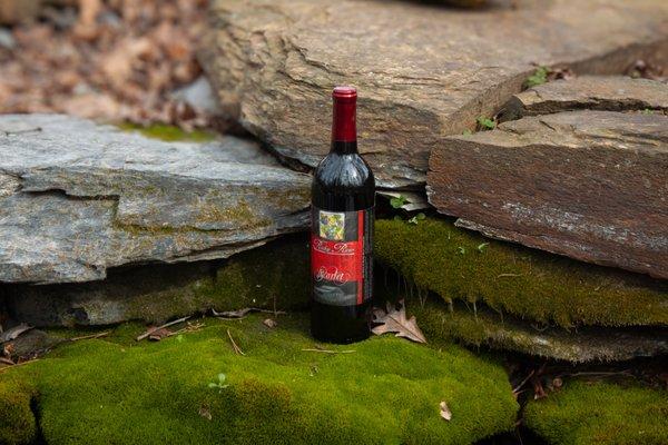 Our best selling red blend called Scarlet