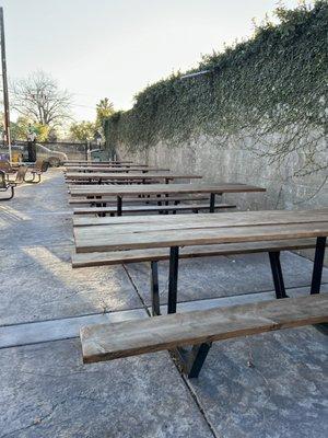 Out door seating