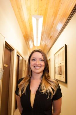 Shannon, one of our Estheticians.