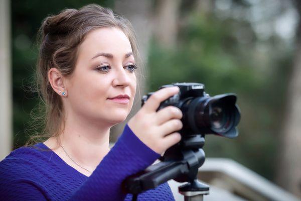 Woman with Camera