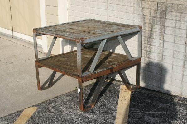 Authentic Work Cart Tables