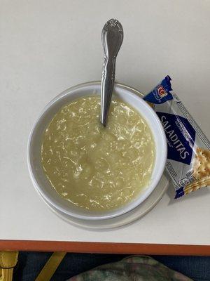 Lemon Rice Soup