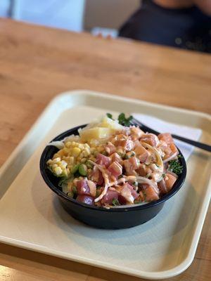 Gluten Free Poke Bowl.