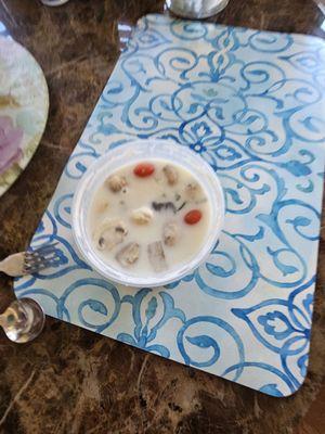 Tom Kha soup with tofu