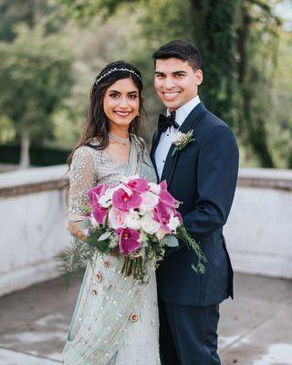 Our stunning bride and groom.