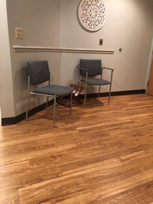 Mammogram waiting area