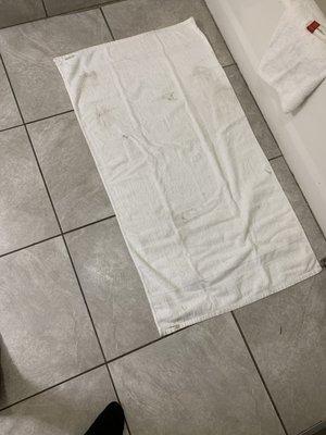 Dirty towel