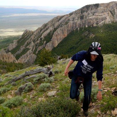 Me in the field as part of my SIU geology field course in 2015.