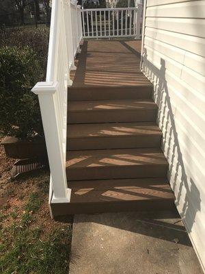 Deck Railing Installation and repairs By Pro Handyman LLC in owings mills.