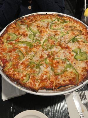 Peppers and Onions Pie