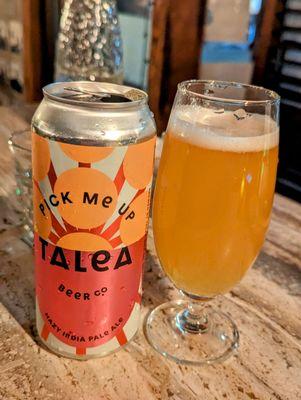 October 31, 2023; Talea Pick Me Up Hazy IPA ($9).