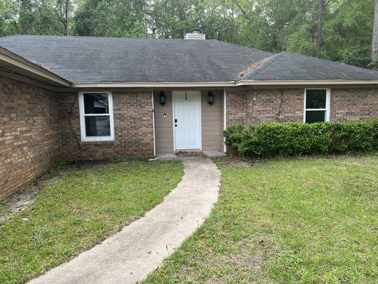 New windows (Garage Storage and Office)