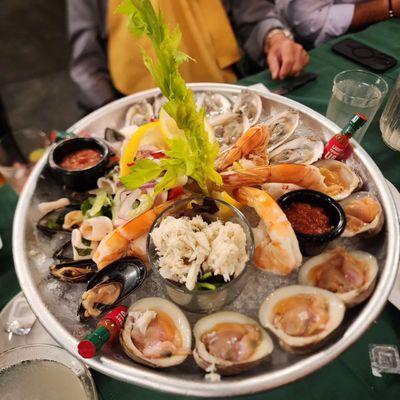 Seafood tower