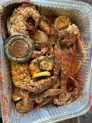 Royal seafood boil