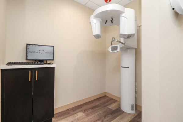 Our CBCT machine to take 3D images