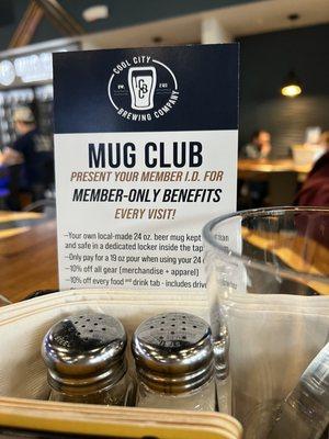 Mug Club