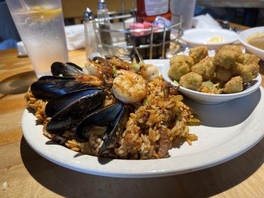 Chicken and Seafood Jambalaya