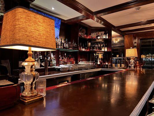 Elegant bar ambience